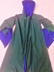 Kids Costumes to Hire - Black robe with purple detail - CHILD